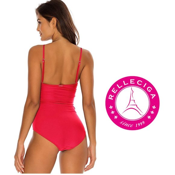 RELLECIGA Strapless One Piece Swimsuit 👄 NEW!!! - Picture 7 of 16